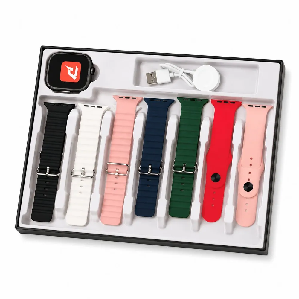 Smartwatch reloj Ultra 11BIG c/7 mallas TH-10